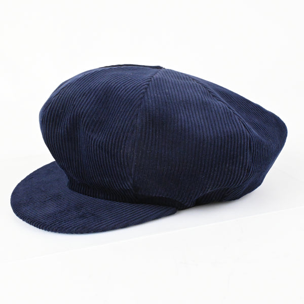 Newsboy Cap - 8W Corduroy Dk.Navy– BASIES