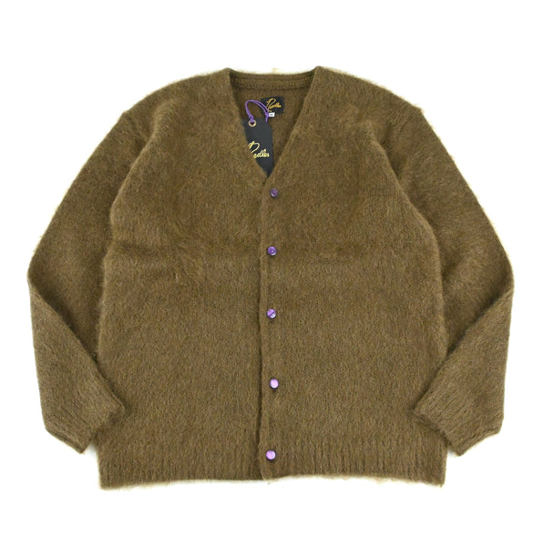 NEEDLES Foremost別注 モヘアカーディガン Olive】Needles Mohair Cardigan Foremost Exclusive– BASIES