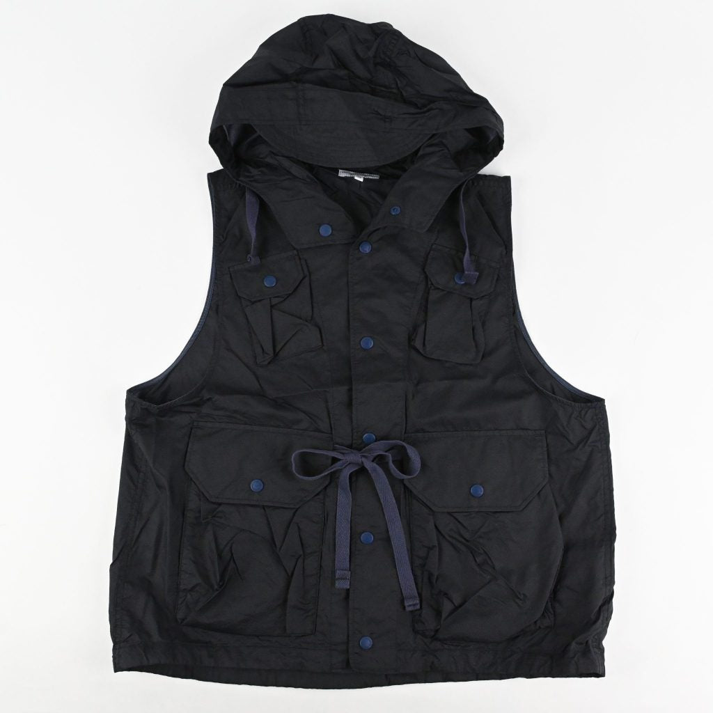 Field Vest - Nylon Micro Ripstop Dk.Navy– BASIES