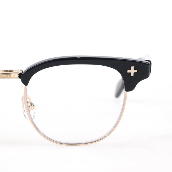 富山ForemostGarments Flip Up サングラス Foremost Garments Flip up Glasses Handmade in Japan Black / Gold