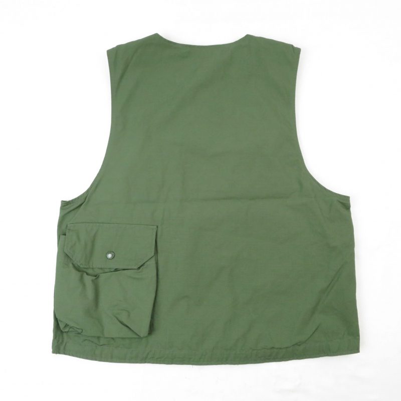 21ss ENGINEERED GARMENTS COVER VEST COTTON RIPSTOP | Basies