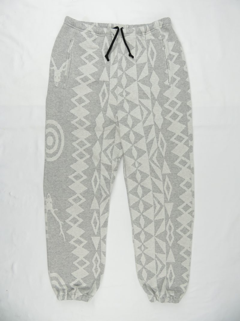 South2 West8 STRING SWEAT PANT COTTON JERSEY SKULL & TARGET Jq, Basies