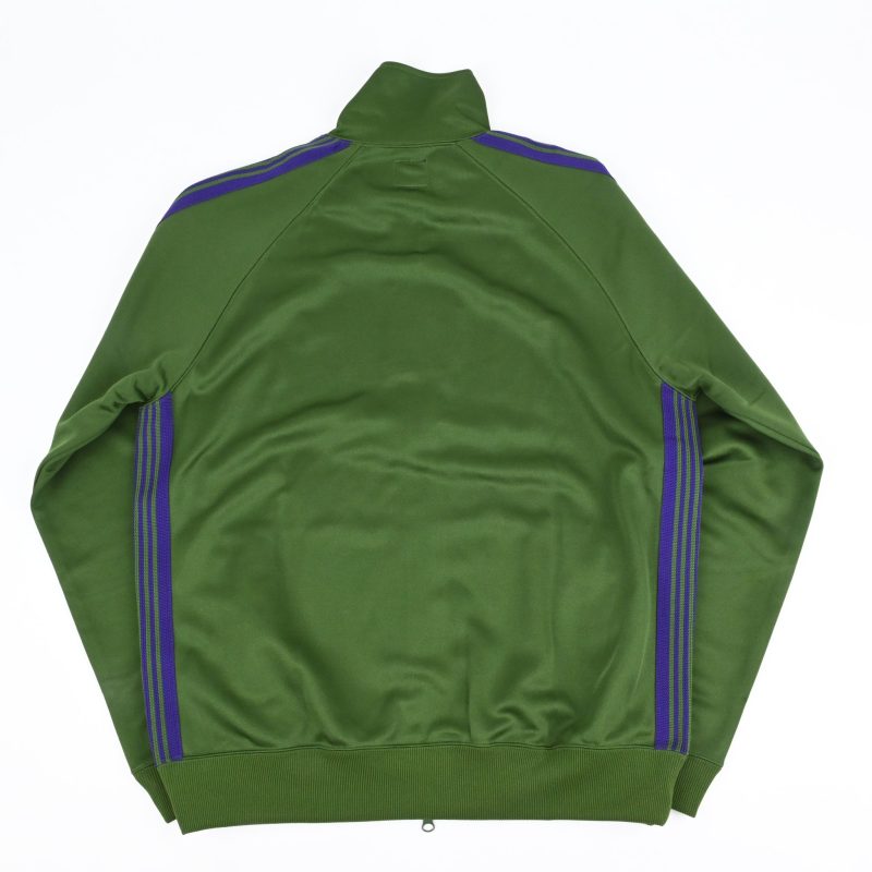 23FW NEEDLES Track Jacket – Poly Smooth Ivy Green | Basies